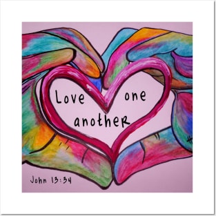 Love One Another Posters and Art